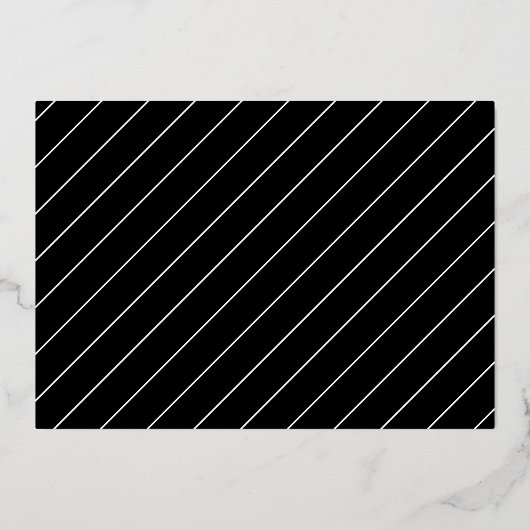 Aankondiging Afstuderen van de Moderne Gold Foil F (Achterkant)