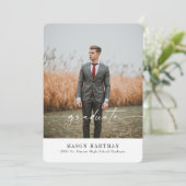 Aankondiging Afstuderen van de moderne tijd 2021 (Staand voorkant)