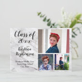 Aankondiging Afstuderen van Marble 3 Photo School (Staand voorkant)