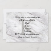 Aankondiging Afstuderen van Marble 3 Photo School (Achterkant)