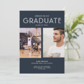 Aankondiging Afstuderen van Navy Photo High School (Staand voorkant)