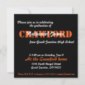 Aankondiging Afstuderen van tijgers (Achterkant)