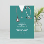 Aankondiging Afstuderen verpleegschool (Staand voorkant)