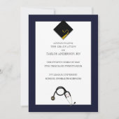 Aankondiging Afstuderen verpleegschool (Voorkant)