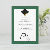 Aankondiging Afstuderen verpleegschool (Staand voorkant)