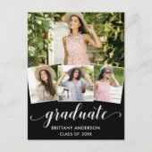 Aankondiging Afstuderen voor moderne fotokalligraf (Voorkant)