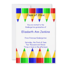 Aankondiging Afstuderen voorschool of Kindergarten