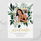 Aankondiging Afstuderen Wild Forest Folie (Voorkant)