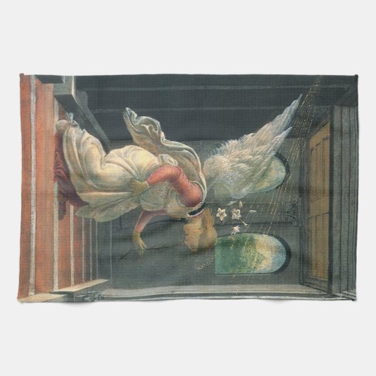 Aankondiging (algemene details) door Sandro Bottic Theedoek (Horizontaal)