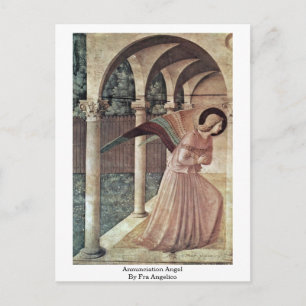 Aankondiging Angel door Fra Angelico Briefkaart