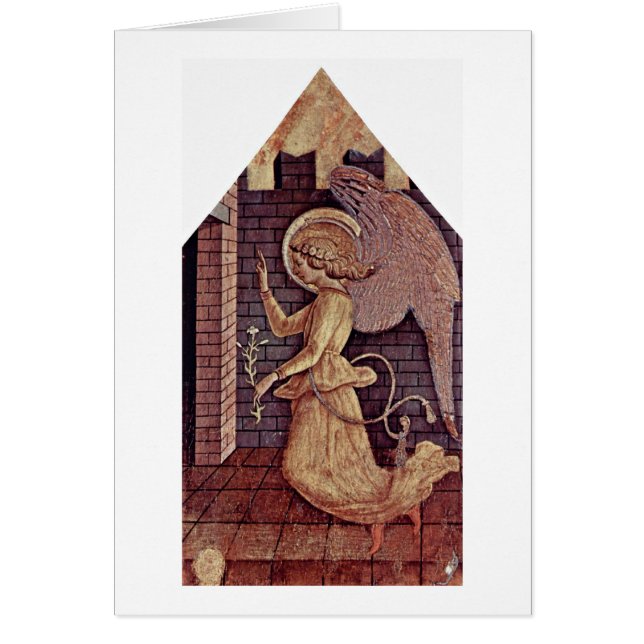 Aankondiging Angel Gabriel door Carlo Crivelli (Voorkant)