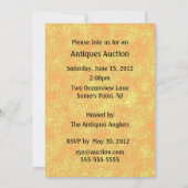 Aankondiging antieke veiling (Voorkant)
