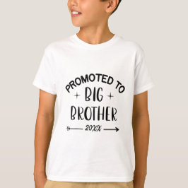 Aankondiging Baby 2022 aan Big Brother T-shirt