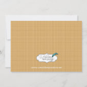 Aankondiging Baby Butterscotch Lion (Achterkant)