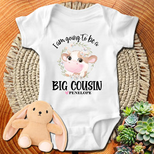 Aankondiging baby Ik word een grote neef of nicht Romper