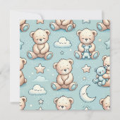 Aankondiging baby jongen (Voorkant)