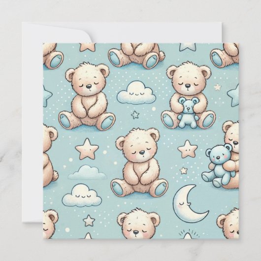 Aankondiging baby jongen (Voorkant)