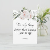 Aankondiging Baby Openbaring (Staand voorkant)