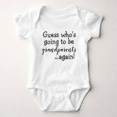 Aankondiging Baby Romper (Voorkant)