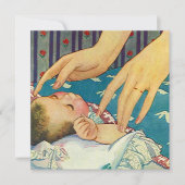 Aankondiging  Baby shower partij (Voorkant)