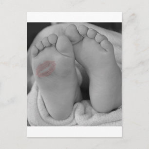 Aankondiging Baby shower Wieg Nursery