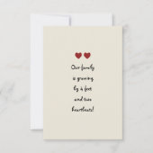 Aankondiging baby Twins (Voorkant)