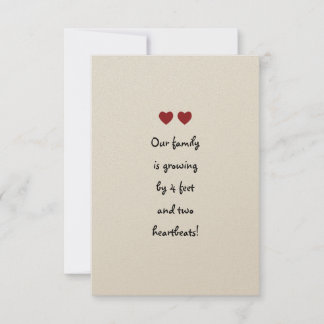 Aankondiging baby Twins