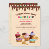 Aankondiging Bake Sale (Voorkant / Achterkant)