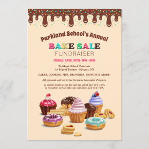 Aankondiging Bake Sale