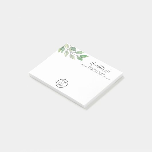 Aankondiging bedrijfsverplaatsing Logo Post-it® Notes (Schuin)