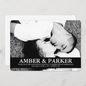 Aankondiging Bewaar de Datum | 2Names (Voorkant / Achterkant)