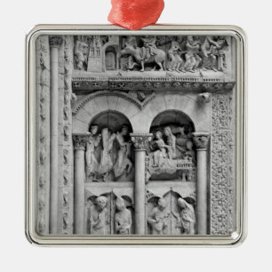 Aankondiging, Bezoek, Verstandig Magisch Metalen Ornament
