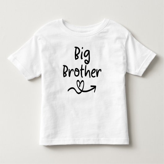 Aankondiging Big Brother | Bijpassende familie van Kinder Shirts (Voorkant)