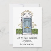 Aankondiging blauwe deurbewegingen (Voorkant)