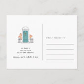 Aankondiging blauwe deurbewegingen (Achterkant)