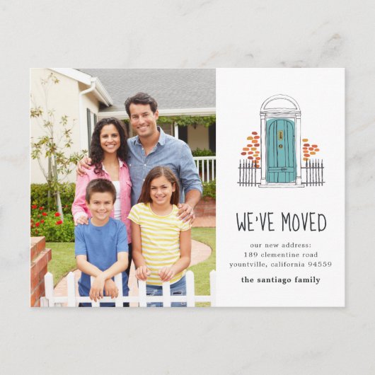 Aankondiging blauwe deurbewegingen (Voorkant)