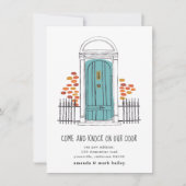 Aankondiging blauwe deurbewegingen (Voorkant)