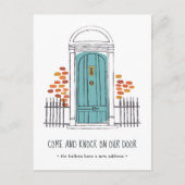 Aankondiging blauwe deurbewegingen (Voorkant)