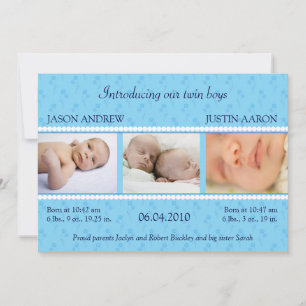 Aankondiging blauwe Pareltweens