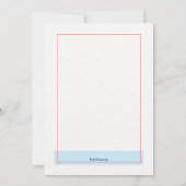 Aankondiging bloeddonatie (Achterkant)