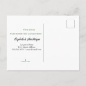 Aankondiging Briefkaart (Achterkant)