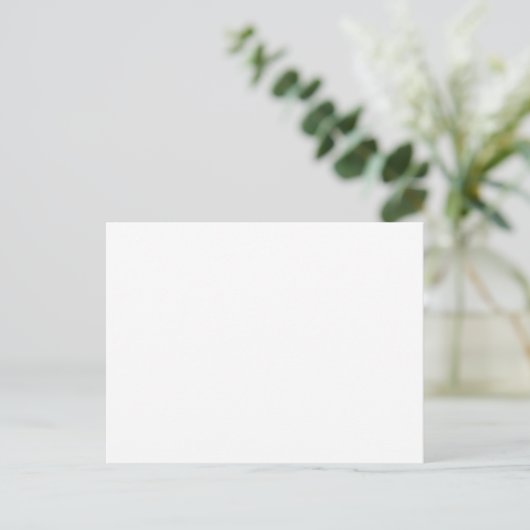 Aankondiging Briefkaart (Staand voorkant)