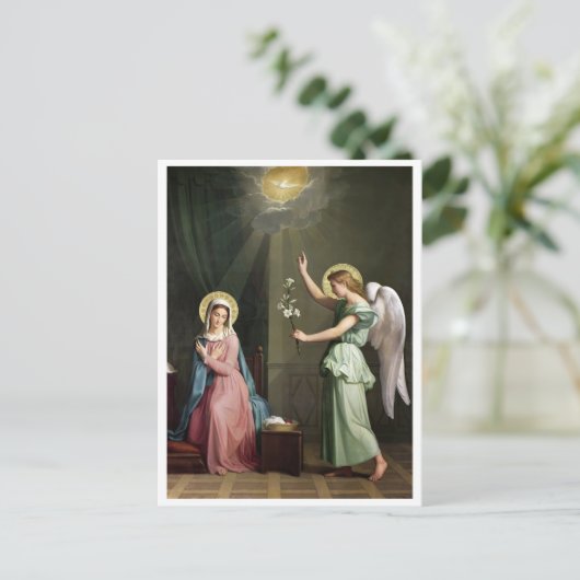 aankondiging; briefkaart (Staand voorkant)