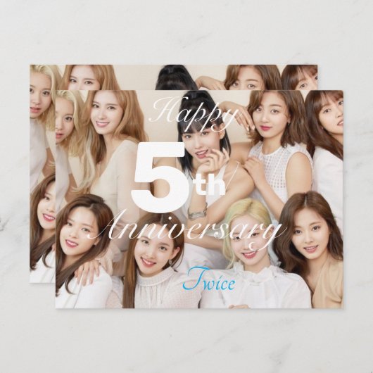 Aankondiging Briefkaart (Voorkant / Achterkant)