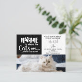 Aankondiging Briefkaart CAT (Staand voorkant)