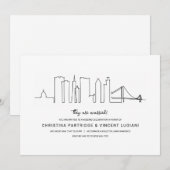 Aankondiging bruiloft San Francisco (Voorkant / Achterkant)