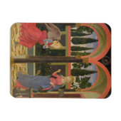 Aankondiging, c.1457 (temperatuur op het paneel) magneet (Horizontaal)