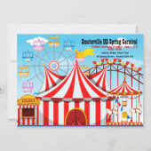 Aankondiging carnival Fairground (Voorkant)