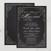 Aankondiging  Chalkboard (Voorkant / Achterkant)