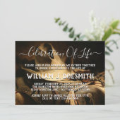 Aankondiging Cowboy Things Memorial Service (Staand voorkant)